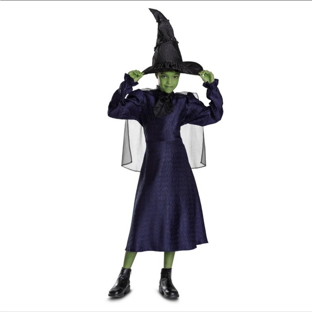 Wicked Elphaba Child Costume size 3T/4T